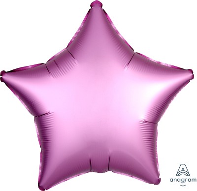 Standard Satin Luxe Flamingo Star  (Flat)