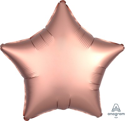 Standard Satin Luxe Rose Copper Star