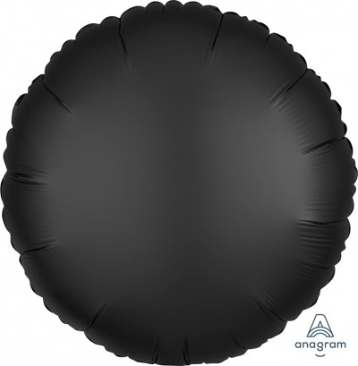 Standard Satin Luxe Onyx Circle