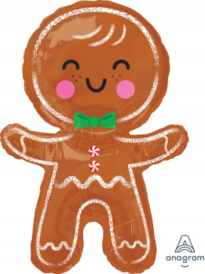 SuperShape Happy Gingerbread Man