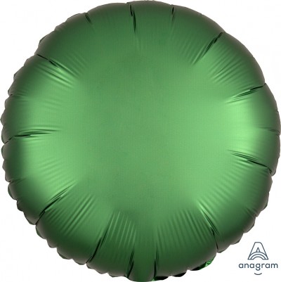 Standard Satin Luxe Emerald Circle