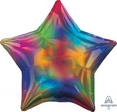 Standard Holographic Iridescent Rainbow Star