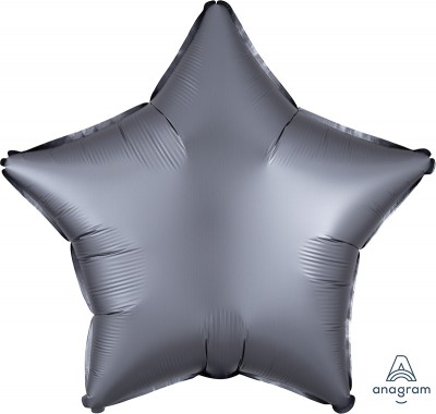 Standard Satin Luxe Graphite Star