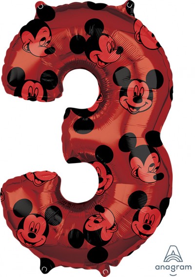 Mid-Size Mickey Mouse Forever Number 3