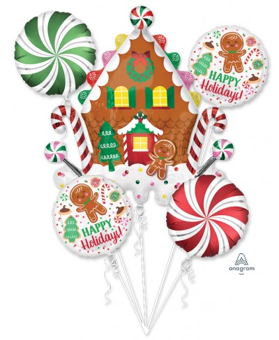 Bouquet Gingerbread House & Holiday Cookies