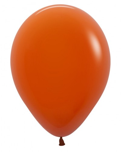 05" Fashion Sunset Orange (50pcs)  (AIR ONLY) Sempertex Balloons