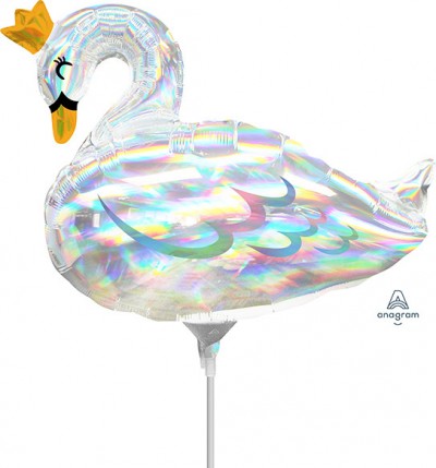 MiniShape Iridescent Swan