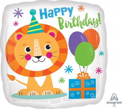Standard Happy Lion Birthday