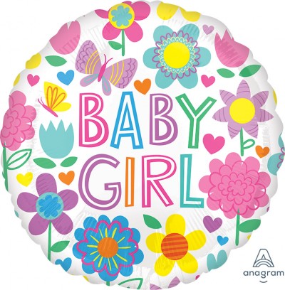 Jumbo Baby Girl Floral Butterfly