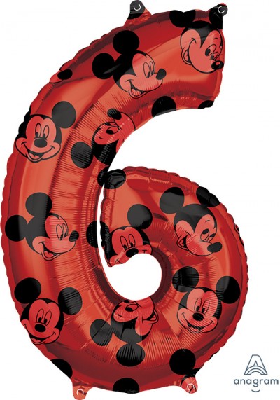 Mid-Size Mickey Mouse Forever Number 6
