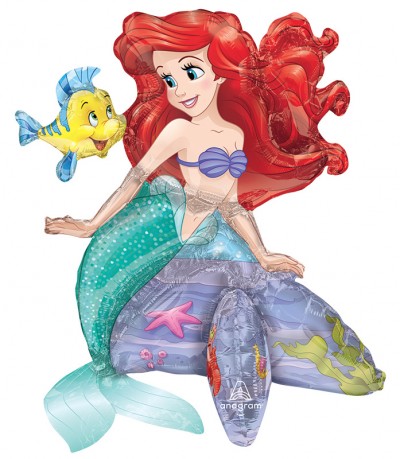 CI: Multi-Balloon Ariel The Little Mermaid