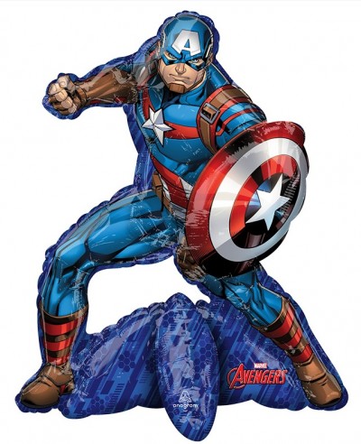 CI: Multi-Balloon Avengers Captain America