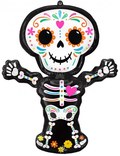 SuperShape Day of the Dead Skeleton