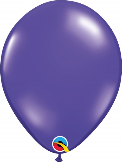 Jewel 11" Quartz Purple 100Ct