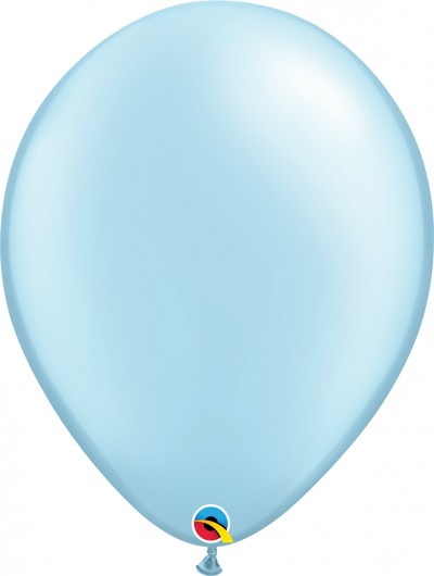 Pastel Pearl 16" Light Blue 50Ct