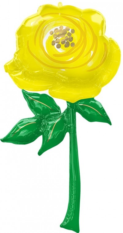 Multi-Balloon Yellow Flower