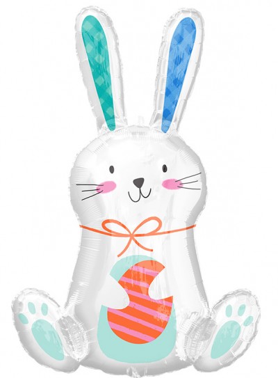 SuperShape White Funny Bunny