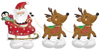 CI: Airloonz Santa And Reindeer Kit