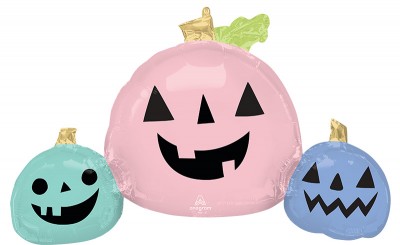 SuperShape Pastel Halloween Pumpkins