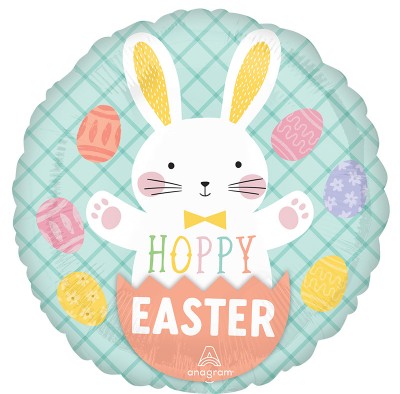 Standard Hoppy Easter Bunny & Eggs