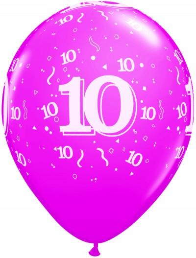 11" 10 Confetti-A-Round Trendy Assortment 50Ct