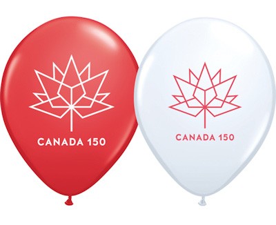 11" Canada 150 Asst. (50ct.)