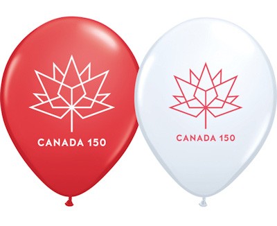 11" Canada 150 Asst. (50ct.)