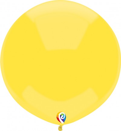 17" Outdoor Display Balloons Sun Yellow 72ct
