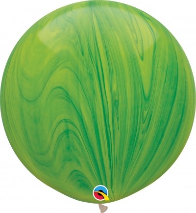 Super Agate 30" Green 02Ct