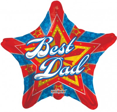 09" Best Dad Starburst