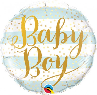 09" Baby Boy Blue Stripes 