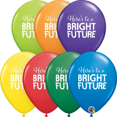 11" Simply Bright Future Carnival Asst. (50 ct.)