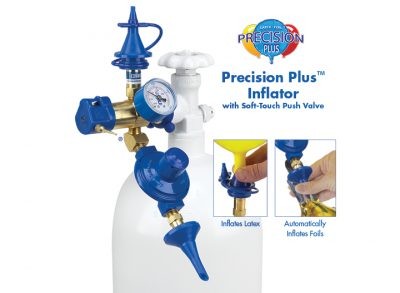 Precision Plus Inflator with Soft-Touch Push Valve