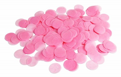 0.8oz Paper Confetti Dots Light Pink