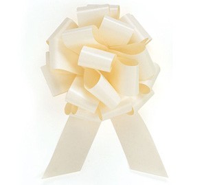 Pull Bow 8" Ivory (50 ct.)