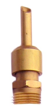 New One-Piece Foil Push Valve 3/8" Male NPT (RPB-5-3P)