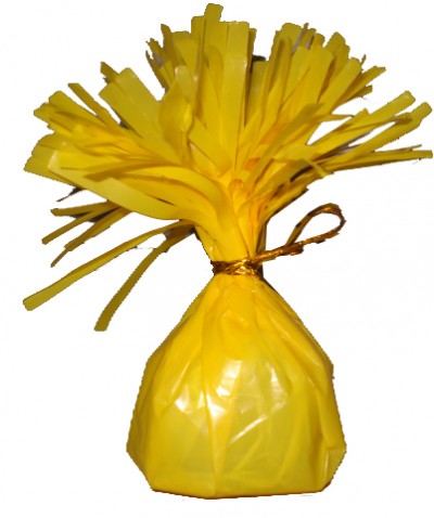 150G/502 Foil Ballon Weight Yellow
