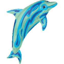 SuperShape Ocean Blue Dolphin