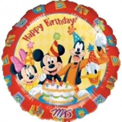 Mickey & Friends Happy Birthday