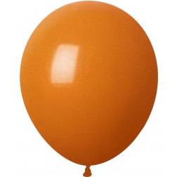 12" Standard Caramel Orange (50pcs) Celetex Balloons