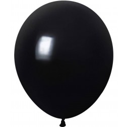 12" Standard Black (50pcs) Celetex Balloons