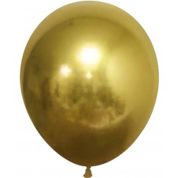 12" Chrome Gold (50pcs) Celetex Balloons