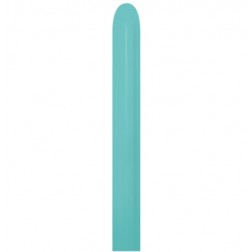260 Fashion Aquamarine (50pcs)  (AIR ONLY) Sempertex Balloons