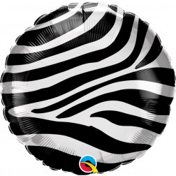 18" Zebra Stripes Pattern