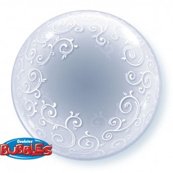 Deco Bubble 24" Fancy Filigree