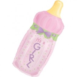 SuperShape It's A Girl Baby Bottle