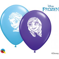 05" Anna & Elsa Faces Ast P Blue&Violet (100 ct.)