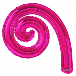 AirFilled 14" SC Kurly Spiral Hot Pink GB
