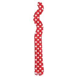 AirFilled 14" SC Kurly Zig Zag Red Dots