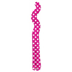 AirFilled 14" SC Kurly ZigZag Pink Dots